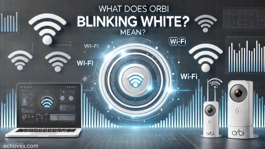 What Does Orbi Blinking White Mean?